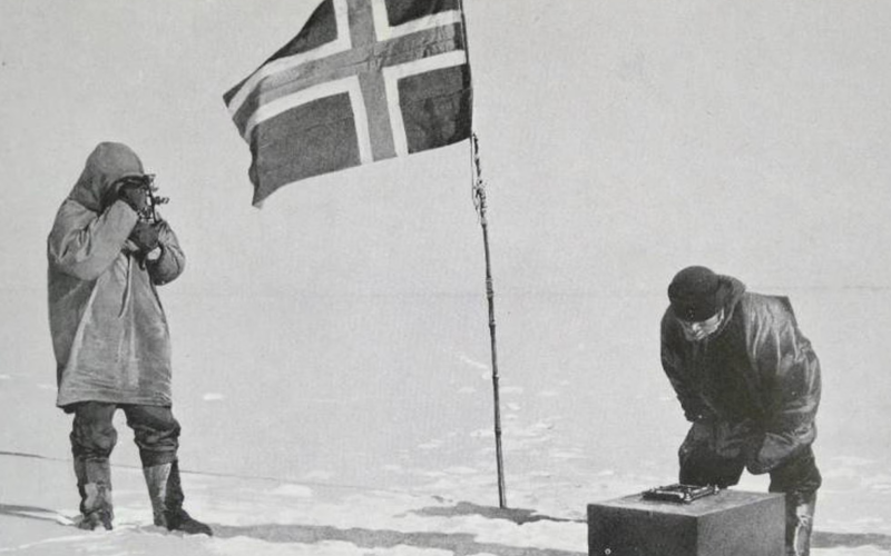 El Triunfo Polar: La Expedición de Roald Amundsen al Polo Sur